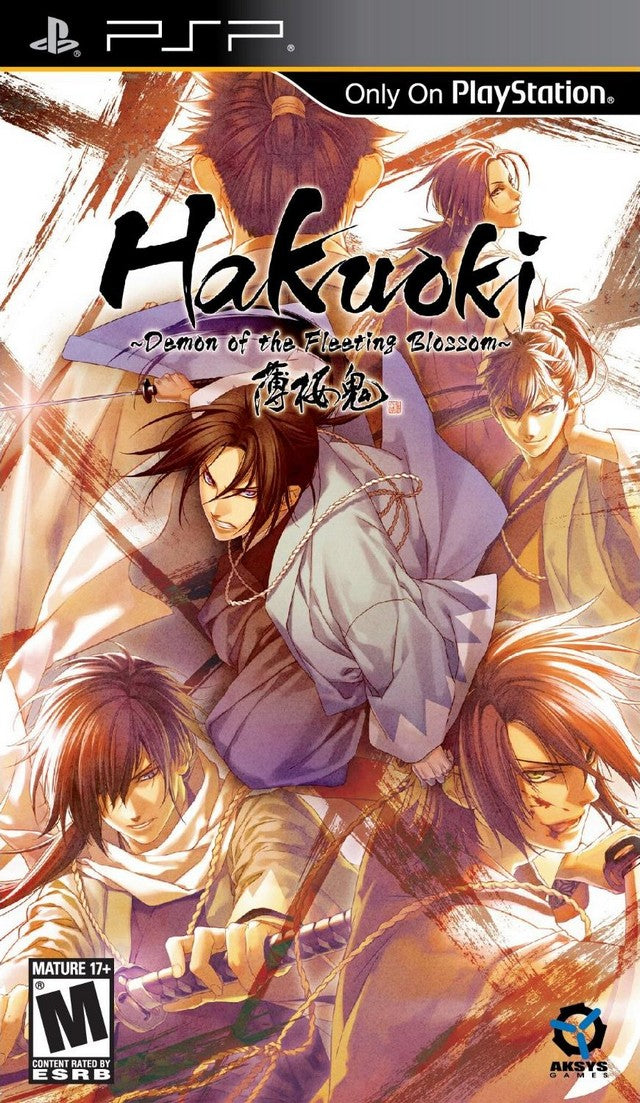 Hakuoki: Demon of the Fleeting Blossom - Sony PSP Video Games Aksys Games   