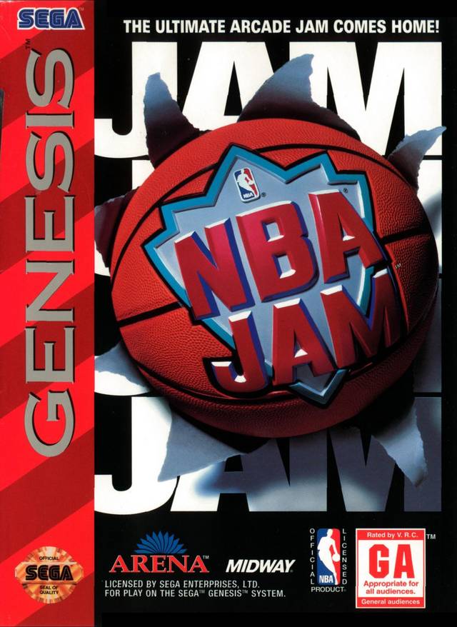 NBA Jam - (SG) SEGA Genesis [Pre-Owned] Video Games Arena   