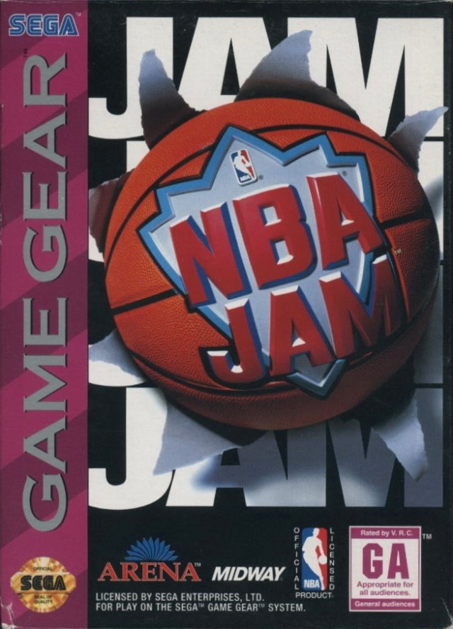 NBA Jam - SEGA GameGear [Pre-Owned] Video Games Arena   