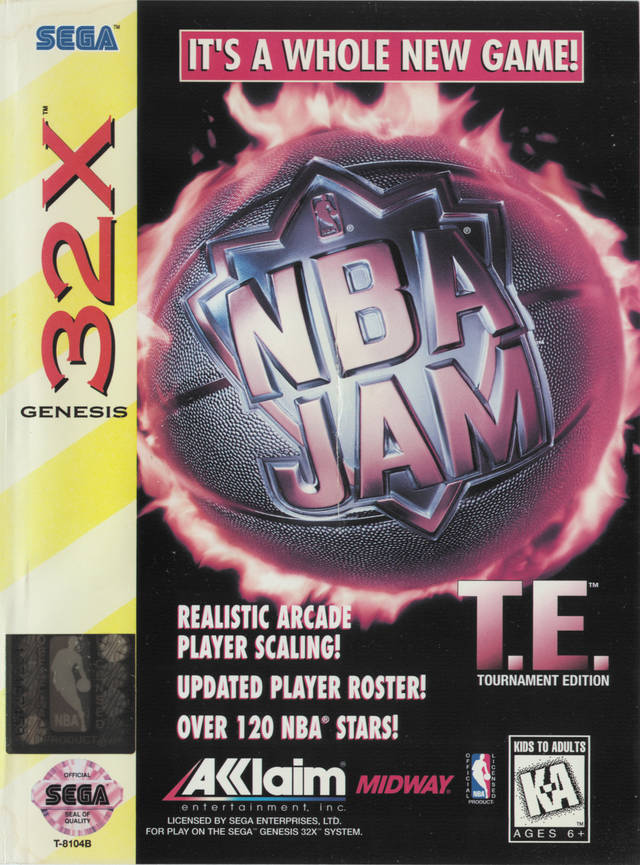 NBA Jam T.E. Tournament Edition - SEGA 32X [Pre-Owned] Video Games Acclaim   