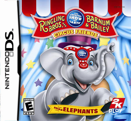 Ringling Bros. and Barnum & Bailey: Circus Friends - Asian Elephants - (NDS) Nintendo DS Video Games Take-Two Interactive   