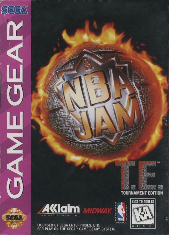 NBA Jam Tournament Edition - SEGA GameGear [Pre-Owned] Video Games Acclaim   