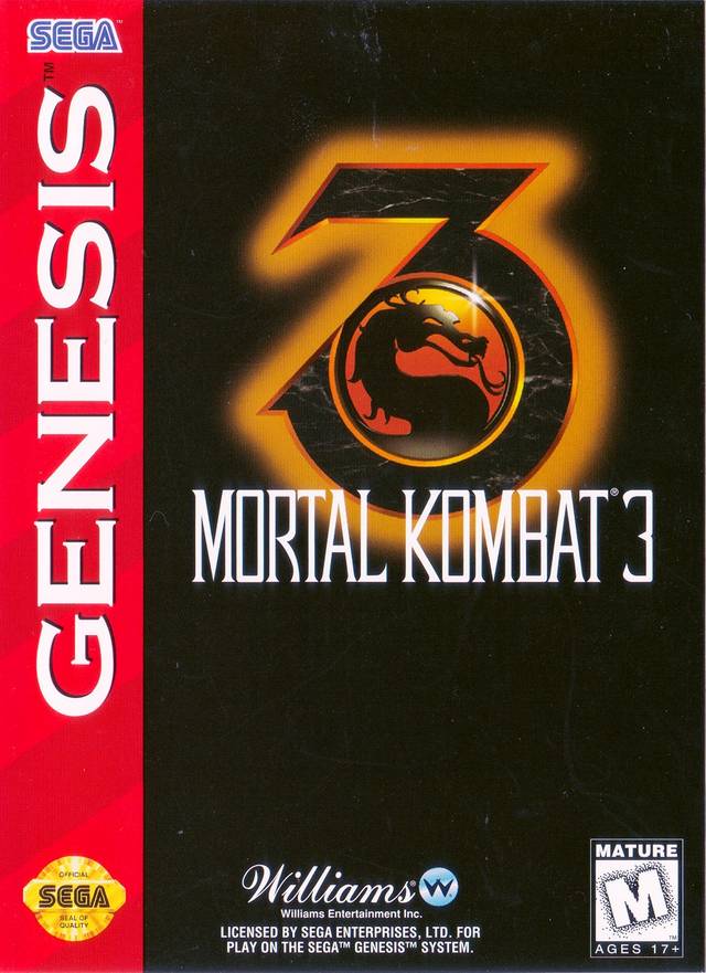 Mortal Kombat 3 - (SG) SEGA Genesis [Pre-Owned] Video Games Williams   