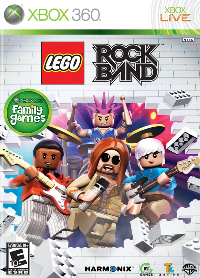 LEGO Rock Band - Xbox 360 [Pre-Owned] Video Games Warner Bros. Interactive Entertainment   
