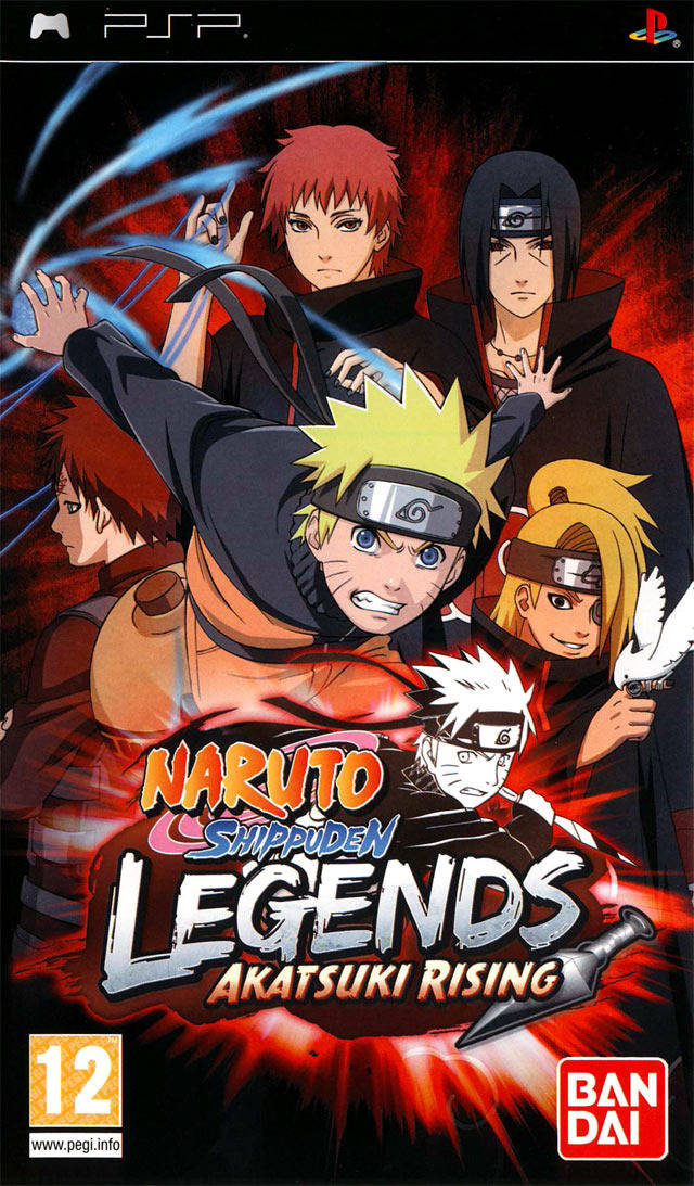 Naruto Shippuden: Legends: Akatsuki Rising - Sony PSP (European Import) Video Games Namco Bandai Games   