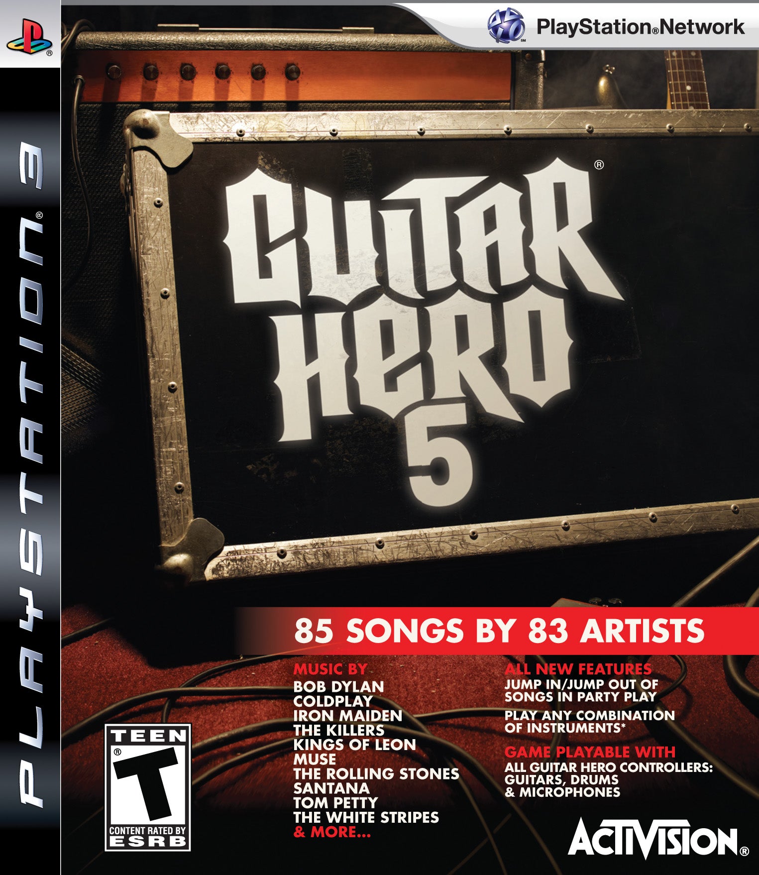Guitar Hero 5 - (PS3) PlayStation 3 [Pre-Owned] Video Games Activision   