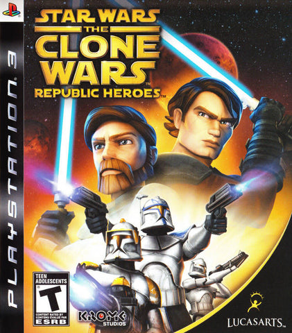 Star Wars The Clone Wars: Republic Heroes - (PS3) PlayStation 3 [Pre-Owned] Video Games LucasArts   