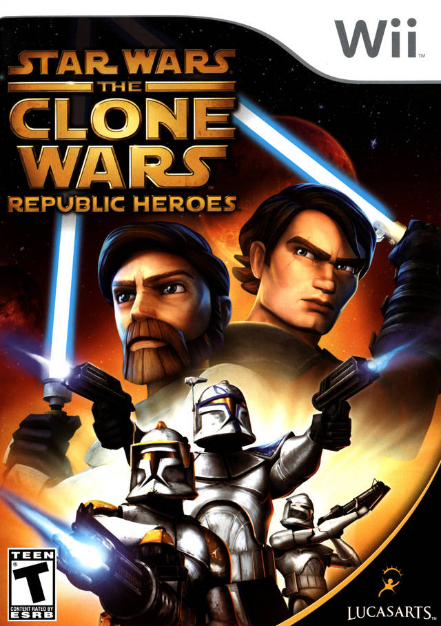 Star Wars The Clone Wars: Republic Heroes - Nintendo Wii [Pre-Owned] Video Games LucasArts   