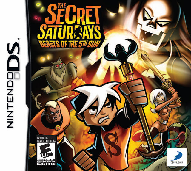The Secret Saturdays: Beasts of the 5th Sun - (NDS) Nintendo DS Video Games D3Publisher   