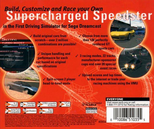 Sega GT - (DC) SEGA Dreamcast [Pre-Owned] Video Games Sega   