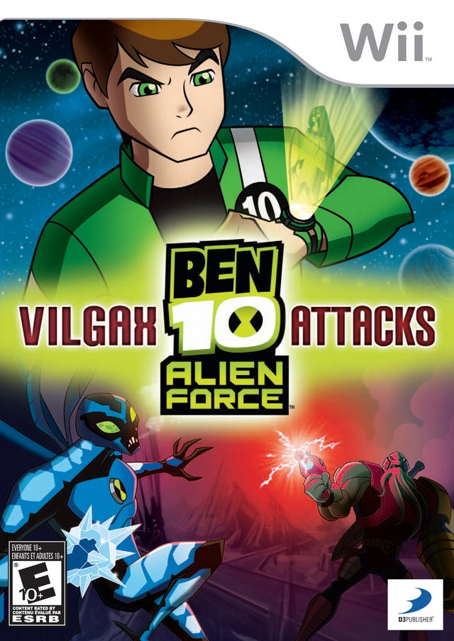 Ben 10 Alien Force: Vilgax Attacks - Nintendo Wii [Pre-Owned] Video Games D3Publisher   