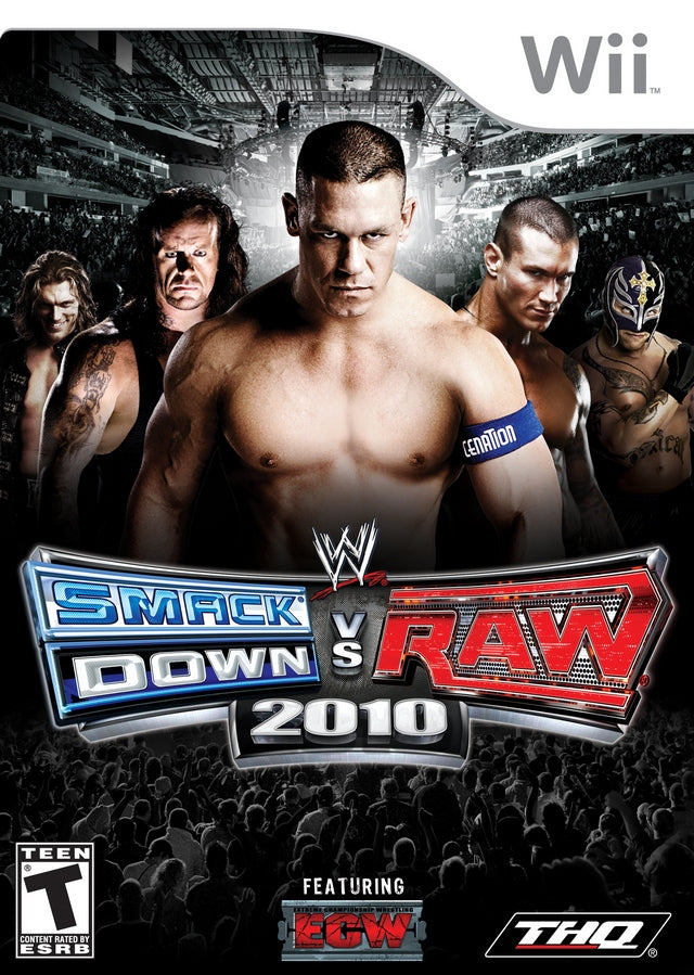 WWE SmackDown vs. Raw 2010 - Nintendo Wii [Pre-Owned] Video Games THQ   