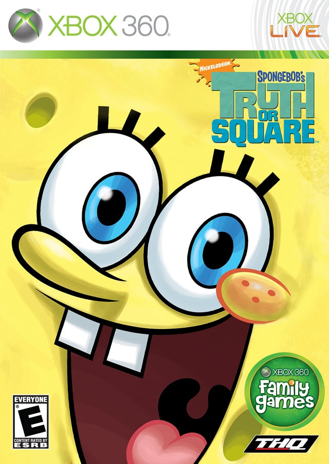 Spongebob's Truth or Square - Xbox 360 [Pre-Owned] Video Games THQ   