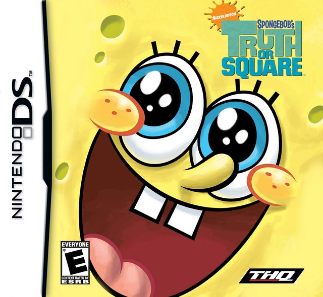 SpongeBob's Truth or Square - (NDS) Nintendo DS [Pre-Owned] Video Games THQ