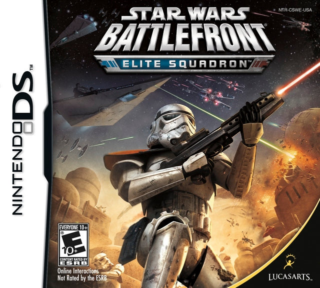 Star Wars Battlefront: Elite Squadron - Nintendo DS Video Games LucasArts   