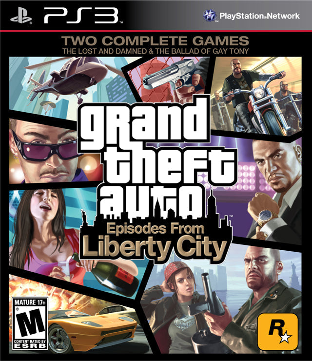 Grand Theft Auto: Episodes from Liberty City - (PS3) PlayStation 3 Video Games Rockstar Games   