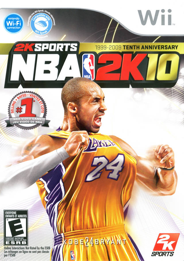 NBA 2K10 - Nintendo Wii Video Games 2K Sports   