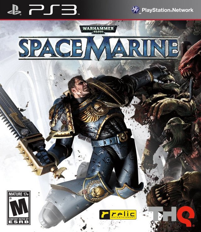 Warhammer 40,000: Space Marine - (PS3) PlayStation 3 [Pre-Owned] Video Games THQ   