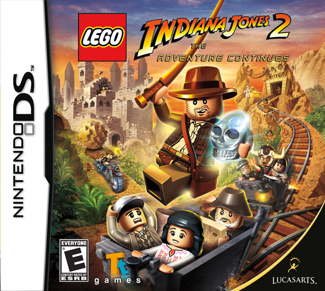 LEGO Indiana Jones 2: The Adventure Continues - (NDS) Nintendo DS [Pre-Owned] Video Games LucasArts   