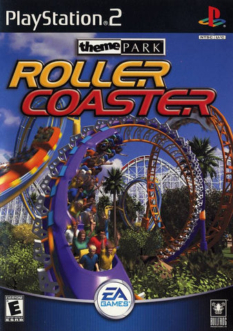 Theme Park Roller Coaster - PlayStation 2 Video Games Electronic Arts   