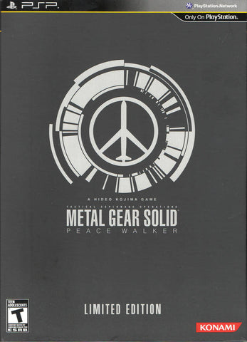 Metal Gear Solid: Peace Walker (Limited Edition) - SONY PSP ( Japanese Import ) Video Games Konami   