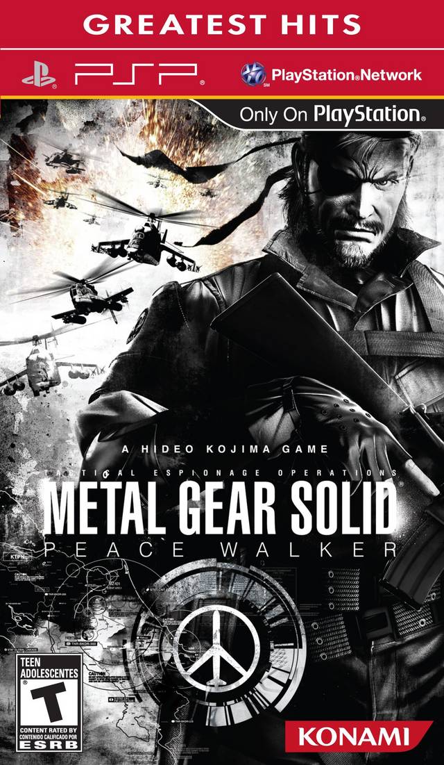 Metal Gear Solid: Peace Walker (Greatest Hits) - SONY PSP Video Games Konami   