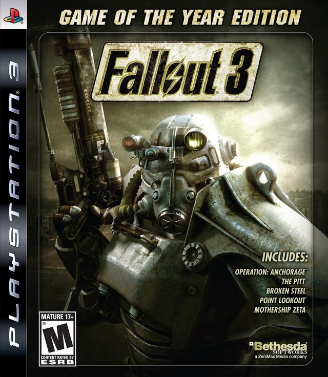 Fallout 3: Game of the Year Edition - (PS3) PlayStation 3 [Pre-Owned] Video Games Bethesda Softworks   