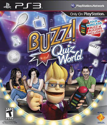 Buzz! Quiz World (Bundle) - (PS3) PlayStation 3 Video Games SCEA   