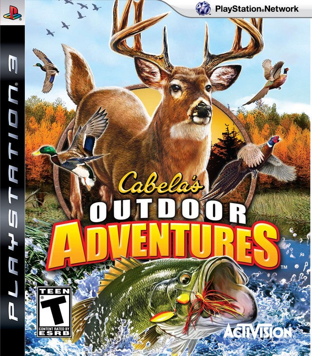 Cabela's Outdoor Adventures - (PS3) PlayStation 3 [Pre-Owned] Video Games Activision   