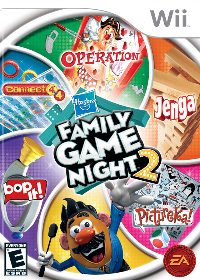 Hasbro Family Game Night 2 - Nintendo Wii [Pre-Owned] Video Games Electronic Arts   