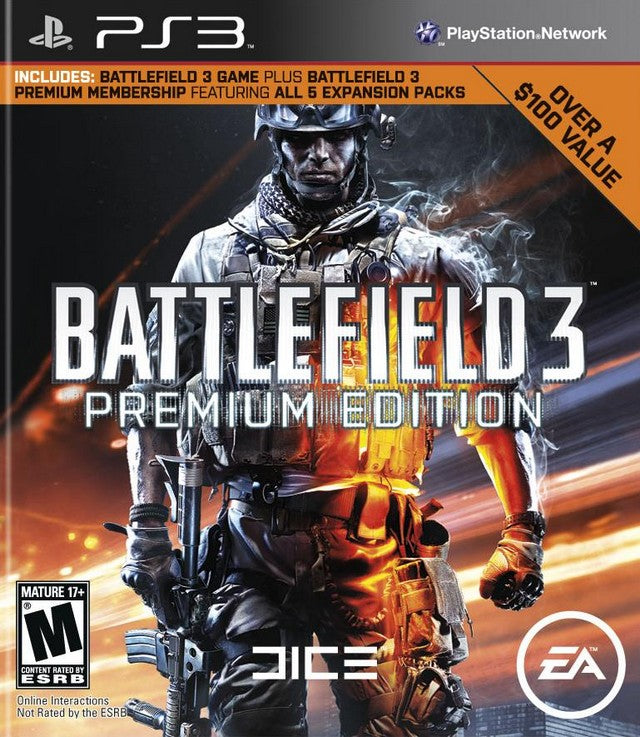 Battlefield 3: Premium Edition - (PS3) PlayStation 3 [Pre-Owned] Video Games Electronic Arts   
