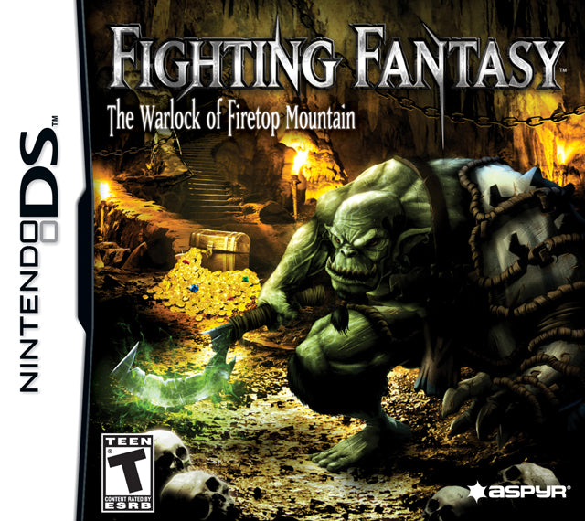 Fighting Fantasy: The Warlock of Firetop Mountain - (NDS) Nintendo DS [Pre-Owned] Video Games Aspyr   