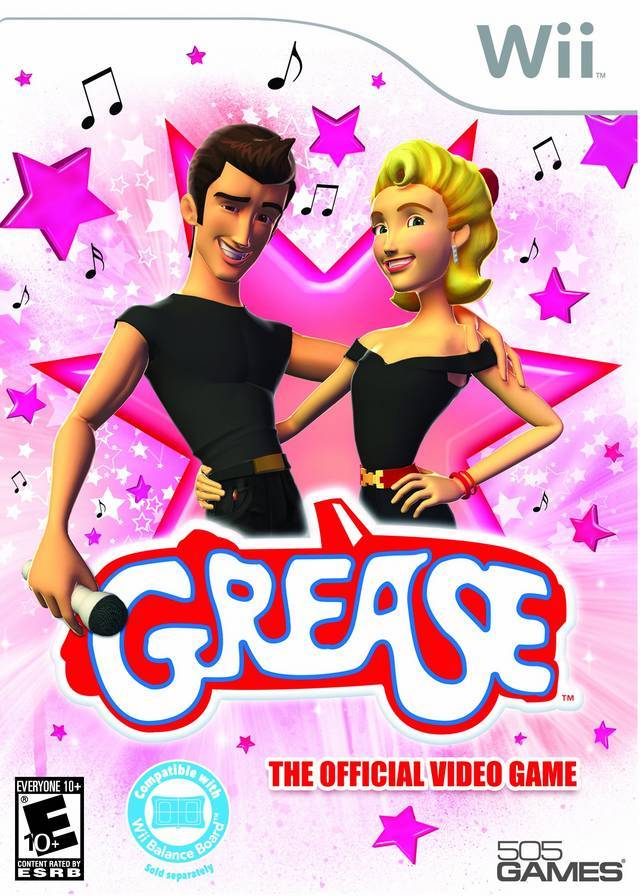 Grease: The Official Video Game - Nintendo Wii Video Games 505 Games   
