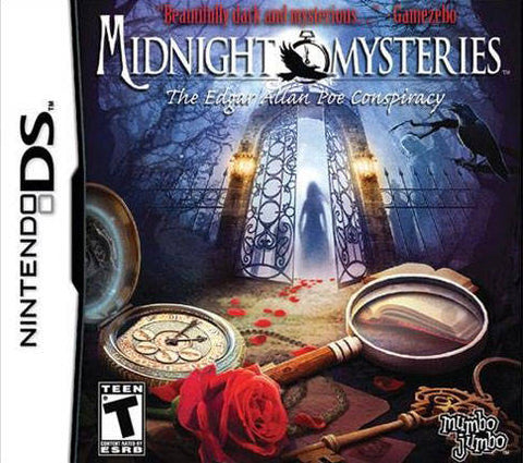 Midnight Mysteries: The Edgar Allan Poe Conspiracy - Nintendo DS Video Games MumboJumbo   
