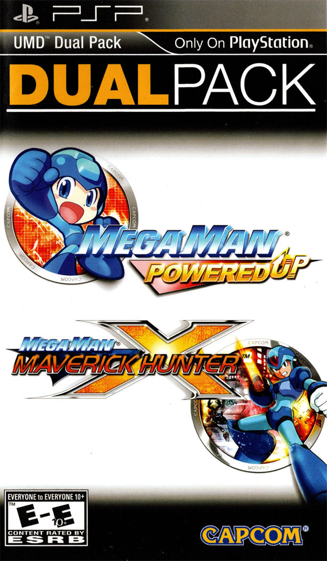 Mega Man Powered Up and Maverick Hunter X Dual Pack - Sony PSP