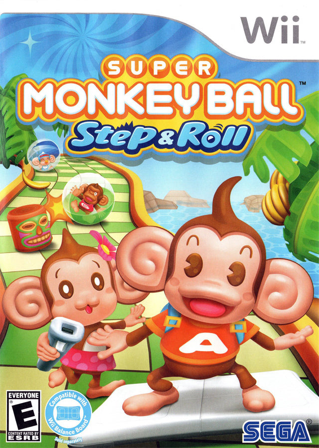 Super Monkey Ball: Step & Roll - Nintendo Wii [Pre-Owned] Video Games SEGA   