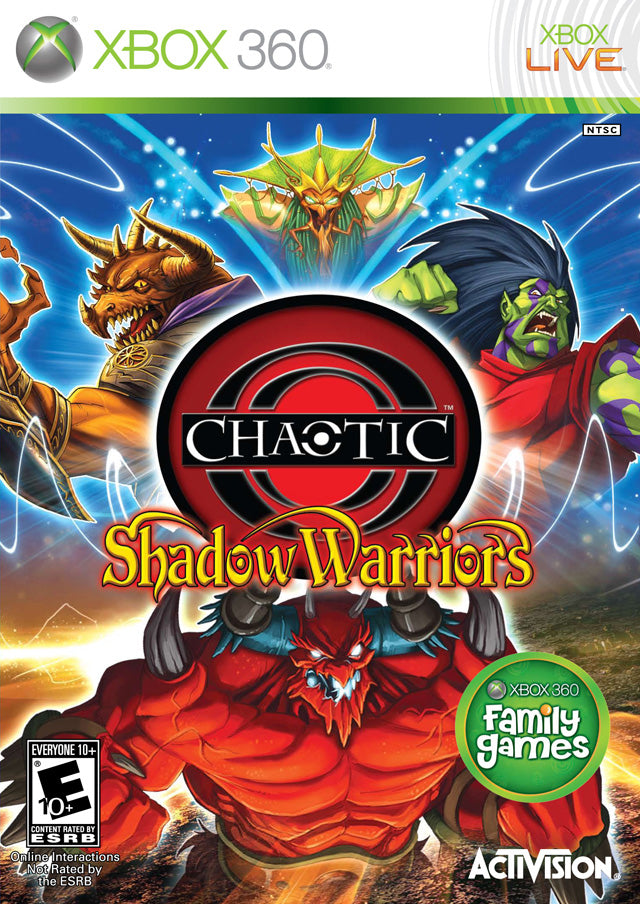Chaotic: Shadow Warriors - Xbox 360 [Pre-Owned] Video Games Activision   