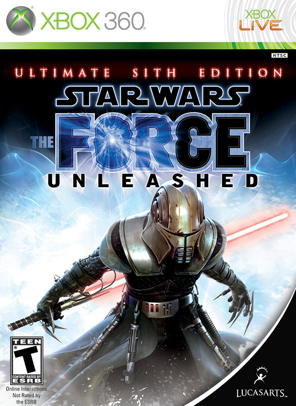Star Wars: The Force Unleashed (Ultimate Sith Edition) - Xbox 360 [Pre-Owned] Video Games LucasArts   