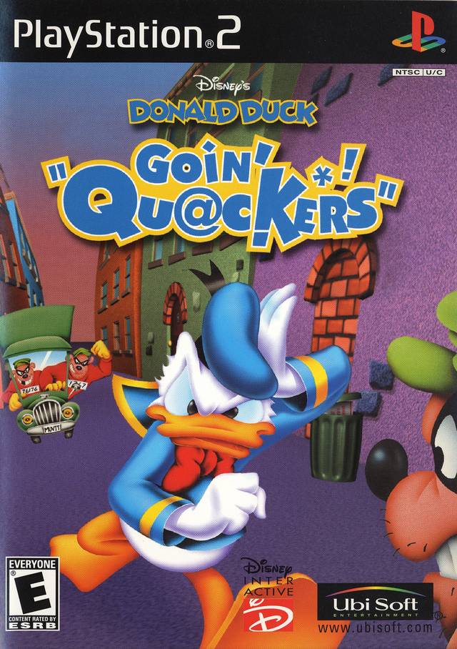 Disney's Donald Duck: Goin' Quackers - PlayStation 2 Video Games Ubisoft   