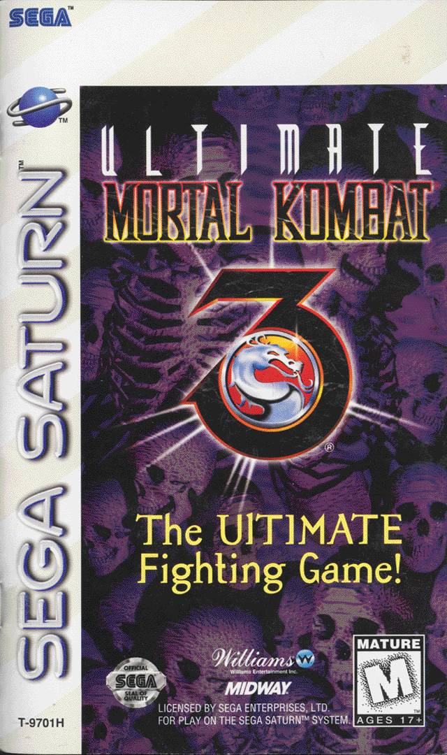 Ultimate Mortal Kombat 3 - (SS) SEGA Saturn [Pre-Owned] Video Games Williams   