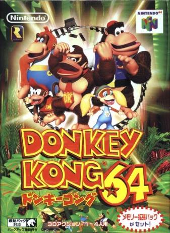Donkey Kong 64 - (N64) Nintendo 64 [Pre-Owned] (Japanese Import