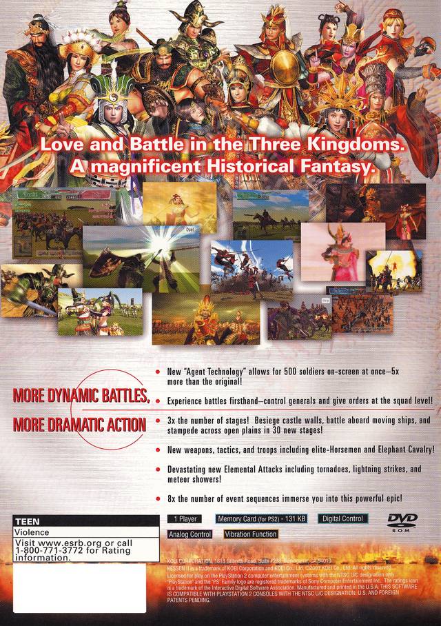Kessen II - (PS2) PlayStation 2 [Pre-Owned] Video Games Koei   