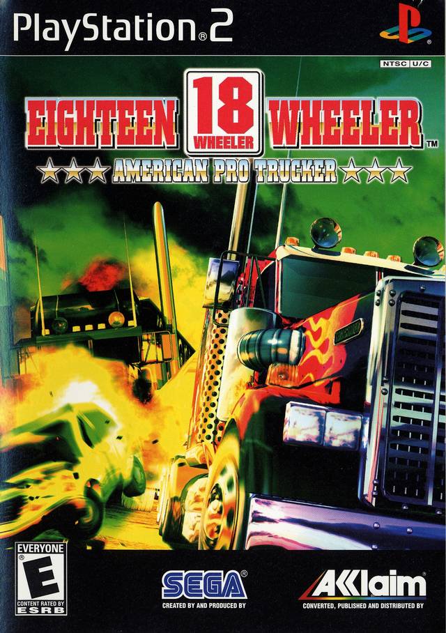 Eighteen Wheeler: American Pro Trucker - (PS2) PlayStation 2 [Pre-Owned] Video Games Acclaim   