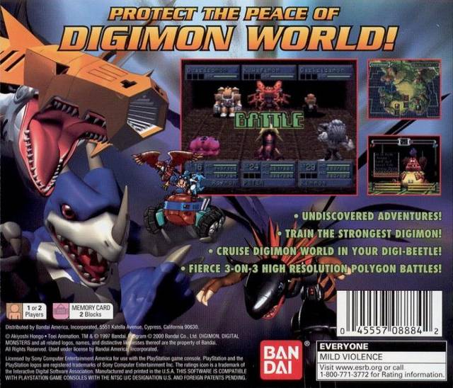 Digimon World 2 - (PS1) PlayStation 1 [Pre-Owned] Video Games Bandai   