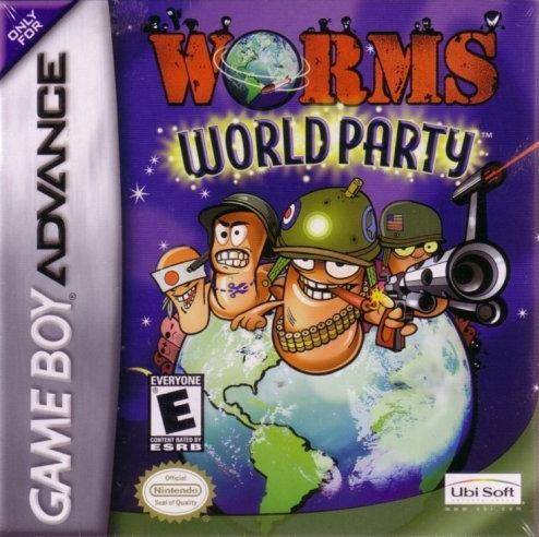 Worms World Party - (GBA) Game Boy Advance [Pre-Owned] Video Games Ubisoft   