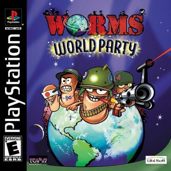 Worms World Party - (PS1) PlayStation 1 [Pre-Owned] Video Games Ubisoft   