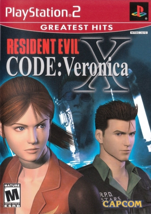 Resident Evil Code: Veronica X (Greatest Hits) - (PS2) PlayStation 2 [Pre-Owned] Video Games Capcom   