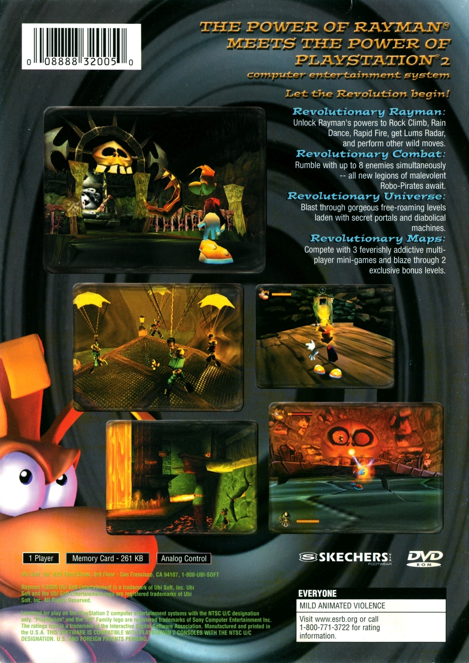 Rayman 2 Revolution - (PS2) PlayStation 2 [Pre-Owned] Video Games UbiSoft   