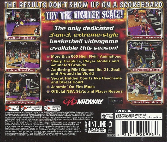 NBA Hoopz - (DC) SEGA Dreamcast [Pre-Owned] Video Games Midway   