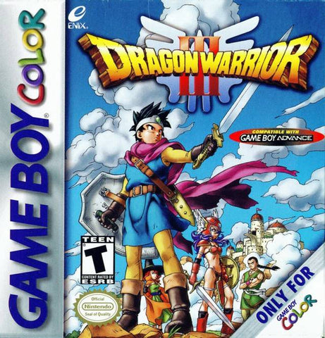Dragon Warrior III - (GBC) Game Boy Color [Pre-Owned] Video Games Enix Corporation   
